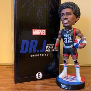 DR.J “Black Panther” Inspired Bobblehead